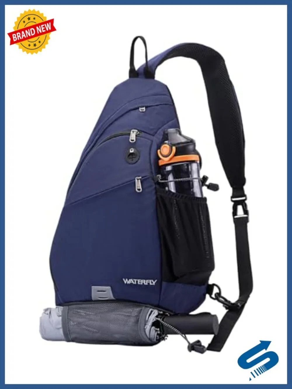 Water Resistant Hiking Daypack Backpack for Men Women 18L Travel Sling Bag